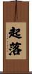 起落 Scroll