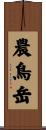 農鳥岳 Scroll