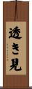 透き見 Scroll