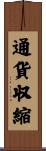 通貨収縮 Scroll