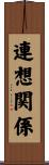 連想関係 Scroll