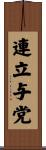 連立与党 Scroll