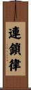 連鎖律 Scroll