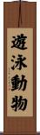 遊泳動物 Scroll