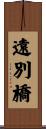 遠別橋 Scroll