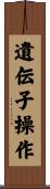 遺伝子操作 Scroll
