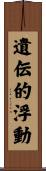 遺伝的浮動 Scroll