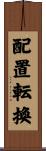 配置転換 Scroll