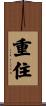 重住 Scroll