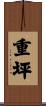 重坪 Scroll