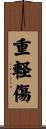 重軽傷 Scroll