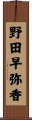 野田早弥香 Scroll