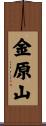 金原山 Scroll