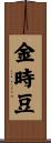 金時豆 Scroll
