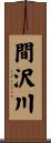 間沢川 Scroll
