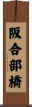 阪合部橋 Scroll