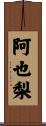 阿也梨 Scroll