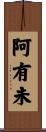 阿有未 Scroll