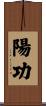 陽功 Scroll
