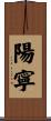 陽寧 Scroll