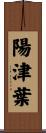 陽津葉 Scroll