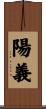 陽義 Scroll