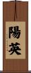 陽英 Scroll