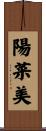 陽菜美 Scroll