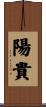 陽貴 Scroll