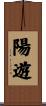 陽遊 Scroll