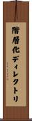 階層化ディレクトリ Scroll