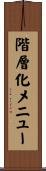 階層化メニュー Scroll