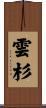 雲杉 Scroll