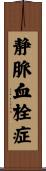 静脈血栓症 Scroll