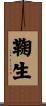 鞠生 Scroll