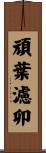 頑葉濾卯 Scroll