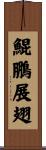 鯤鵬展翅 Scroll