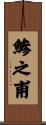 鯵之甫 Scroll