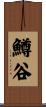 鱒谷 Scroll