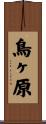 鳥ヶ原 Scroll