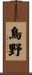 鳥野 Scroll