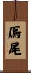 鳫尾 Scroll