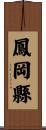 鳳岡縣 Scroll