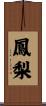 鳳梨 Scroll