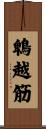 鵯越筋 Scroll