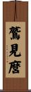 鷲見麿 Scroll