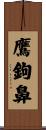 鷹鉤鼻 Scroll