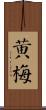 黃梅 Scroll