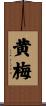 黄梅 Scroll