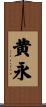 黄永 Scroll